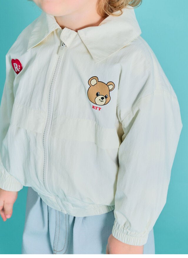 Floral Plain Windbreaker