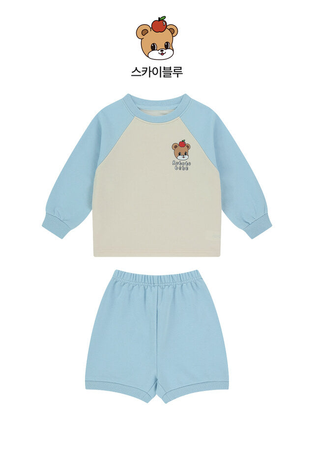 Floral Raglan Short Set