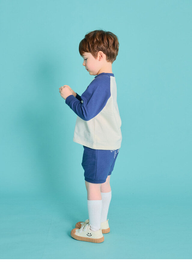Floral Raglan Short Set