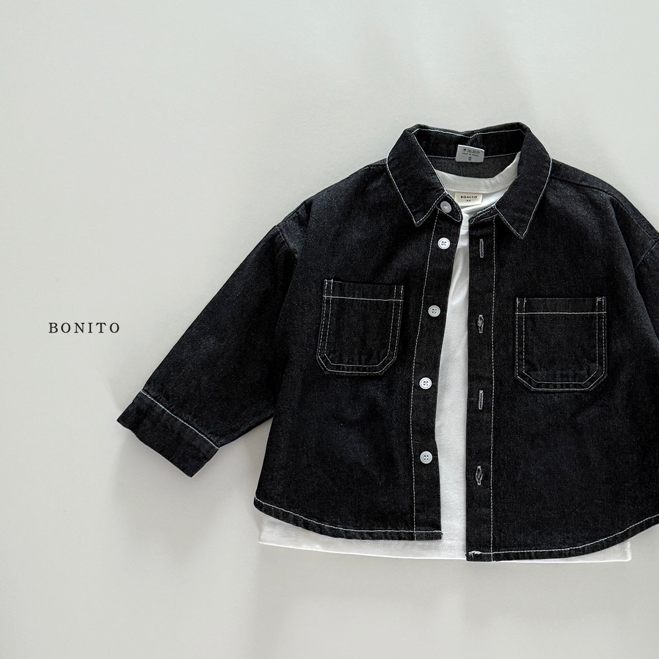 Denim Stitch Shirt
