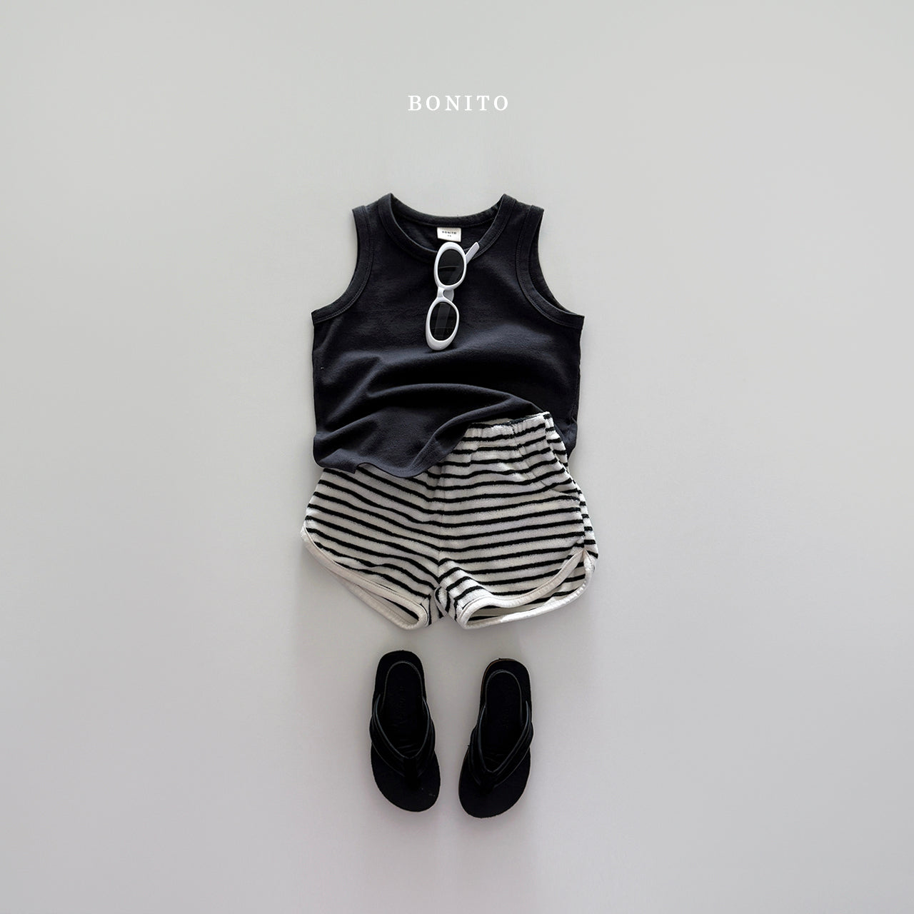 1+1 Sleveless T-shirt (2pcs)