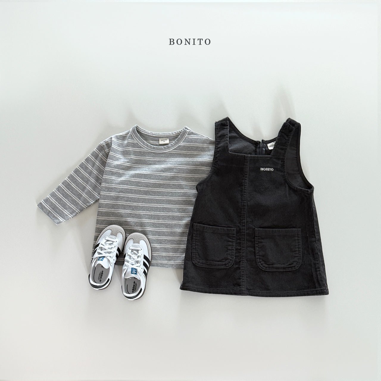Corduroy Overall Dress
