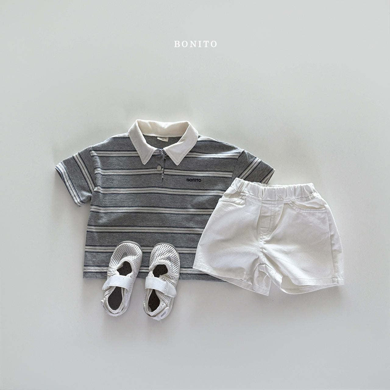 Stripe Collar Shirt