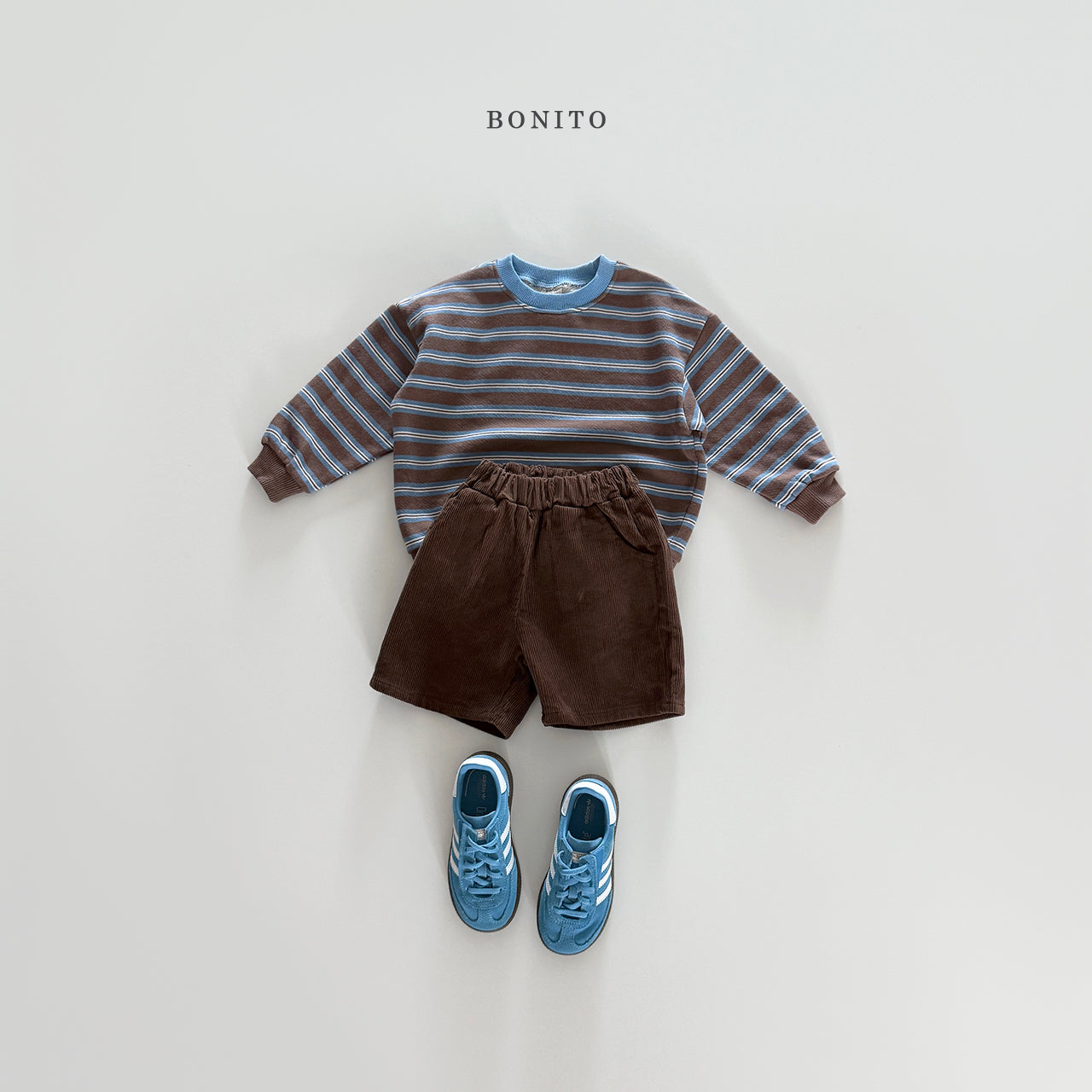 Stripe Color Sweatshirt