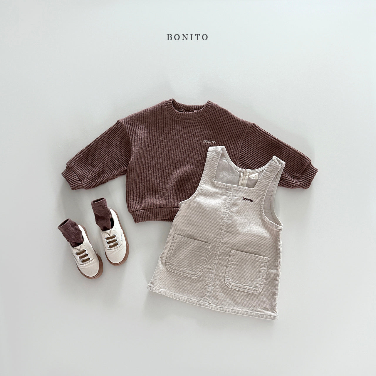 Corduroy Overall Dress