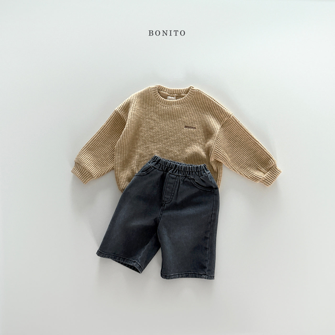Bermuda Mid-length Denim Pants