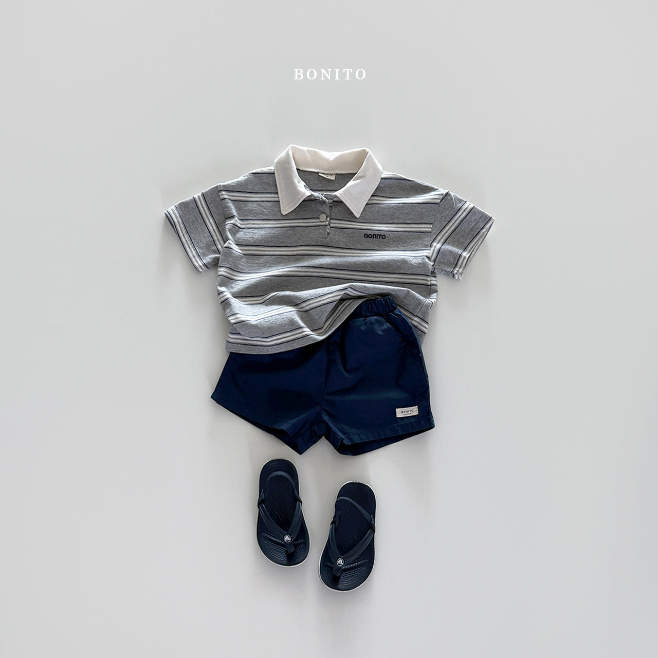 Stripe Collar Shirt