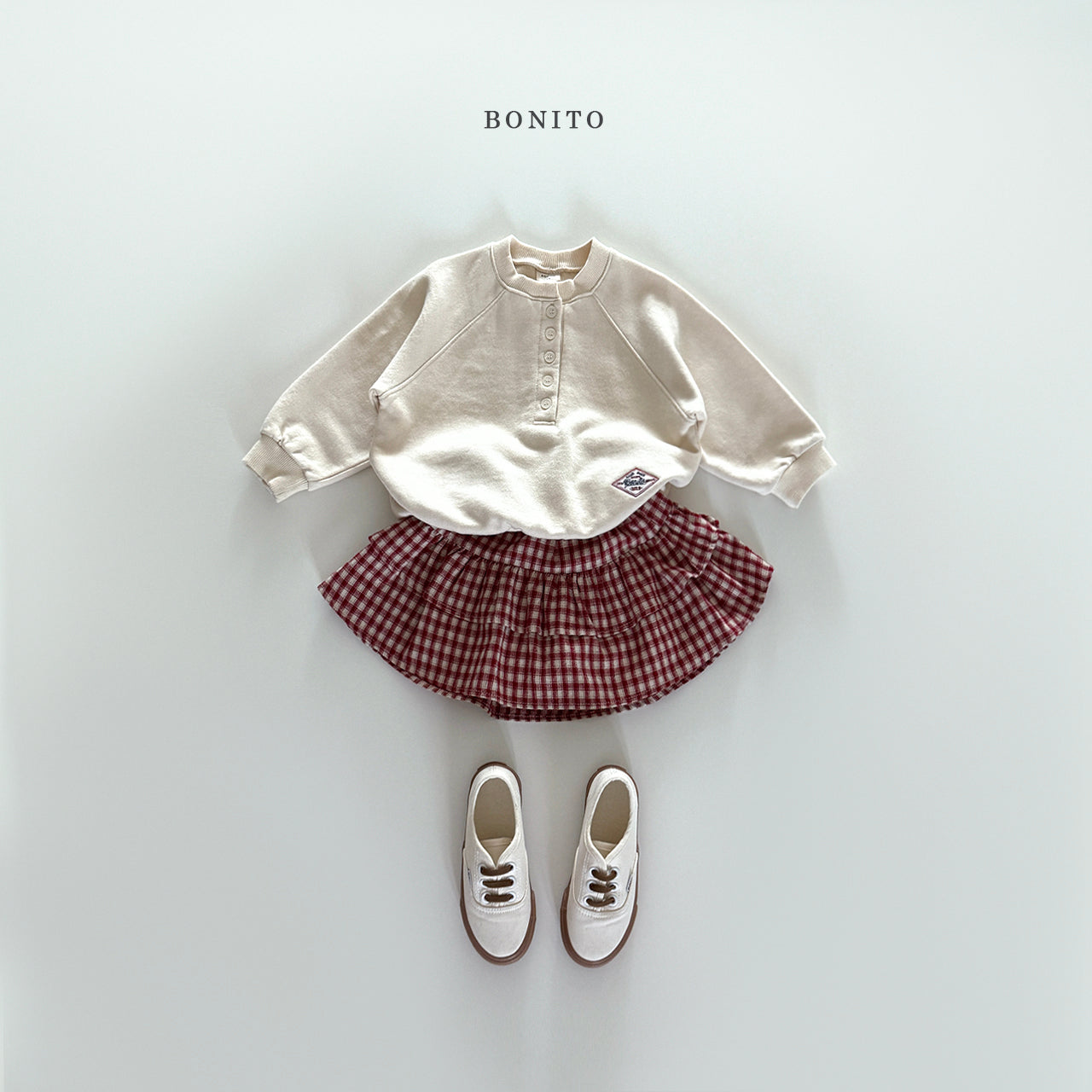 Henley Raglan Sweatshirt