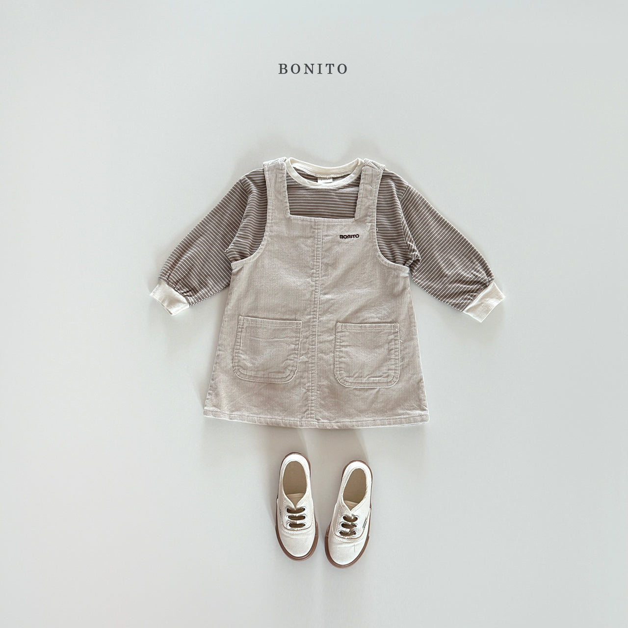 Corduroy Overall Dress