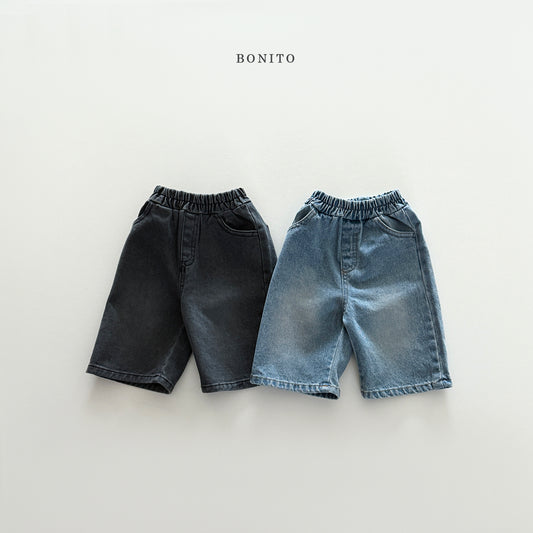 Bermuda Mid-length Denim Pants