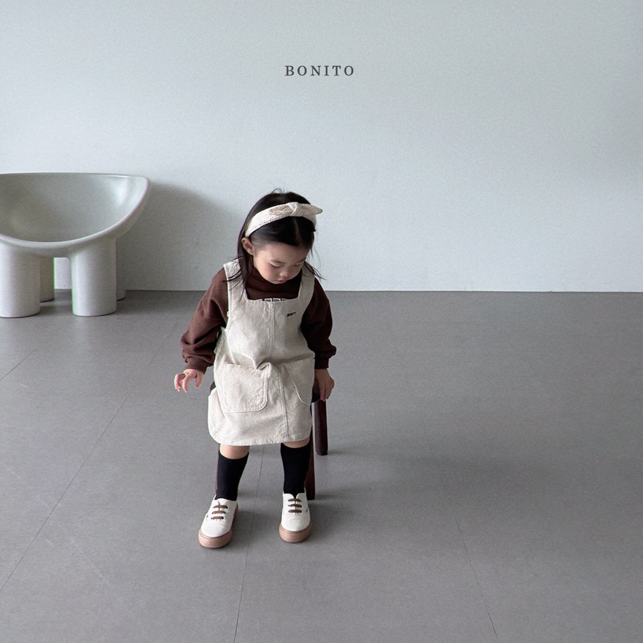 Corduroy Overall Dress