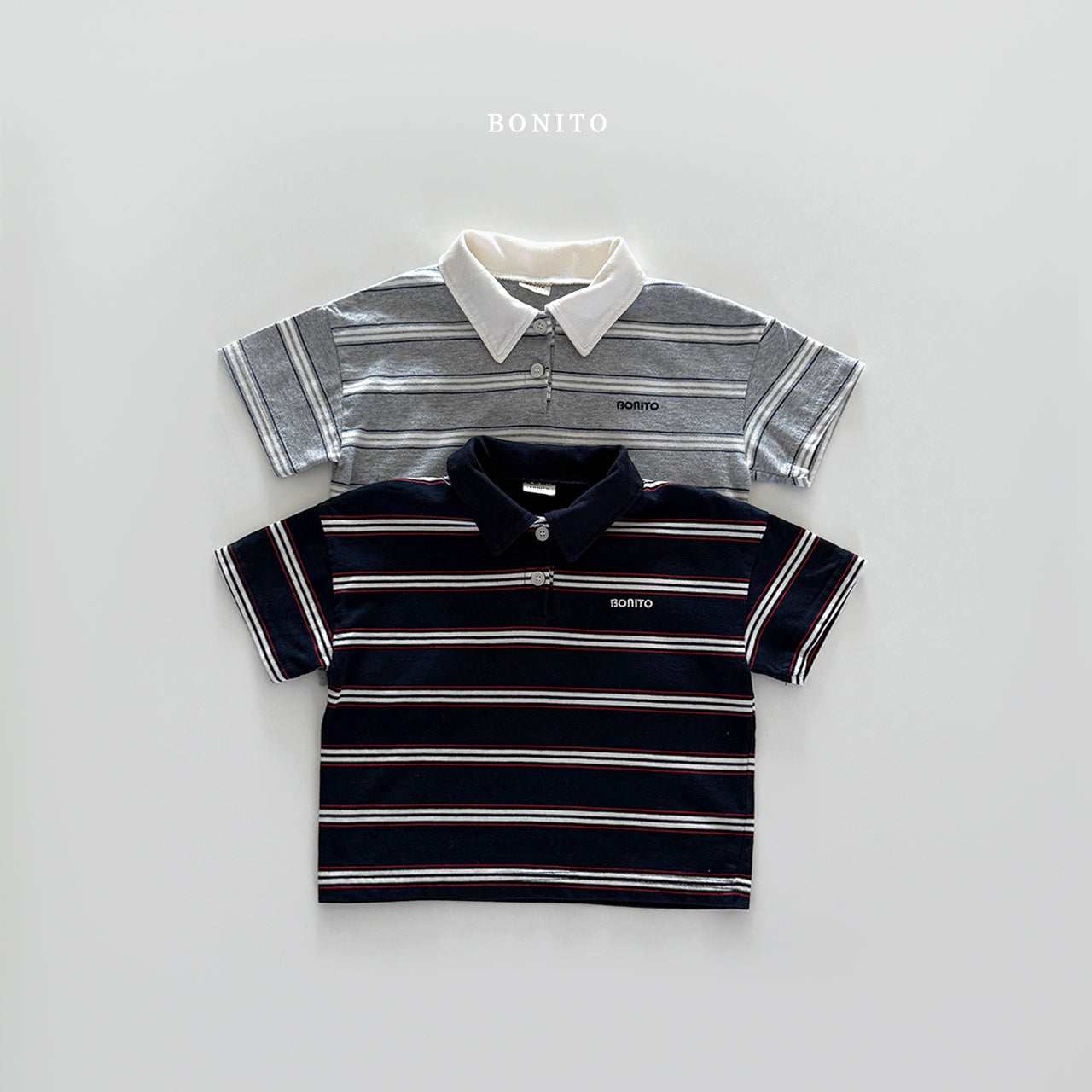 Stripe Collar Shirt