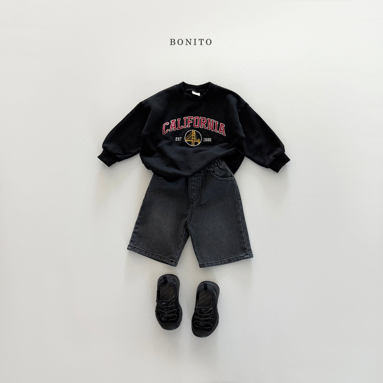 Bermuda Mid-length Denim Pants