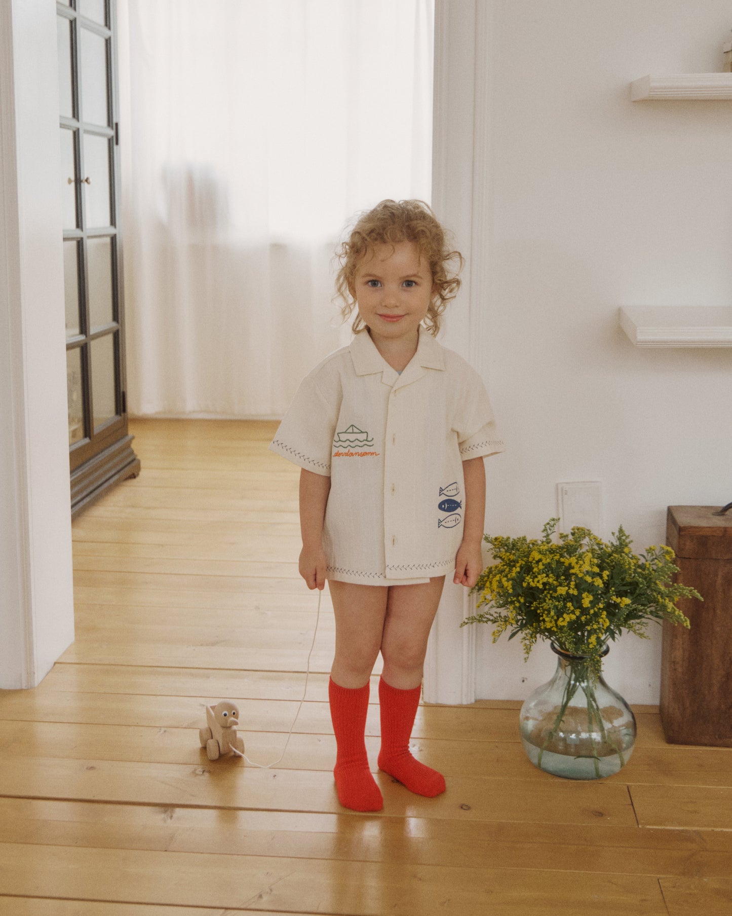 Fish Picnic Shirt Set