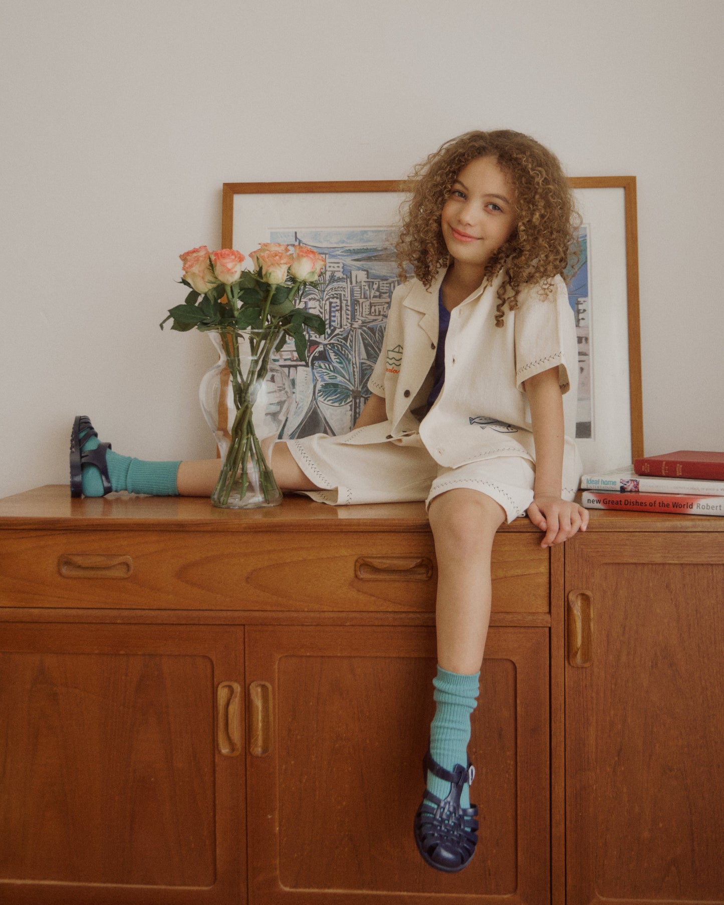Fish Picnic Shirt Set