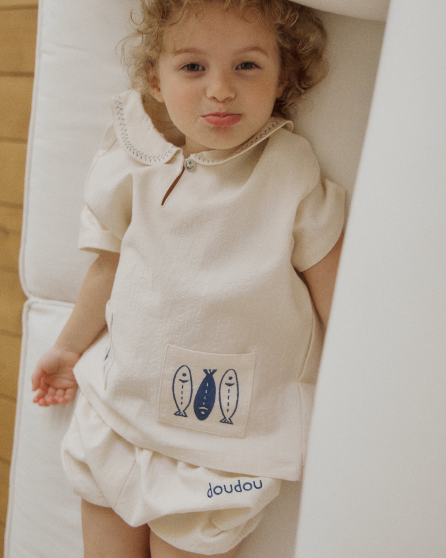 Fish Picnic Sailor Set