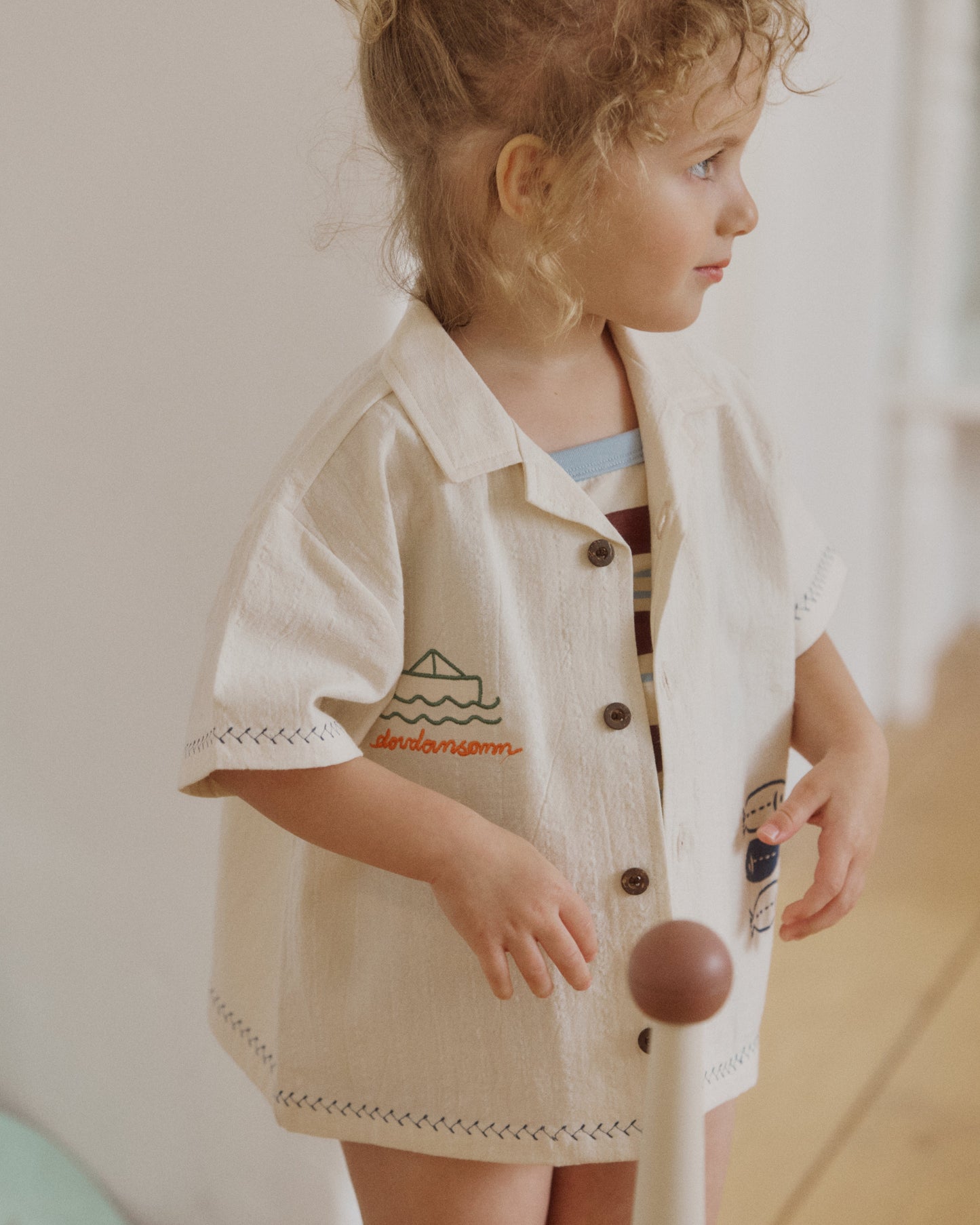 Fish Picnic Shirt Set