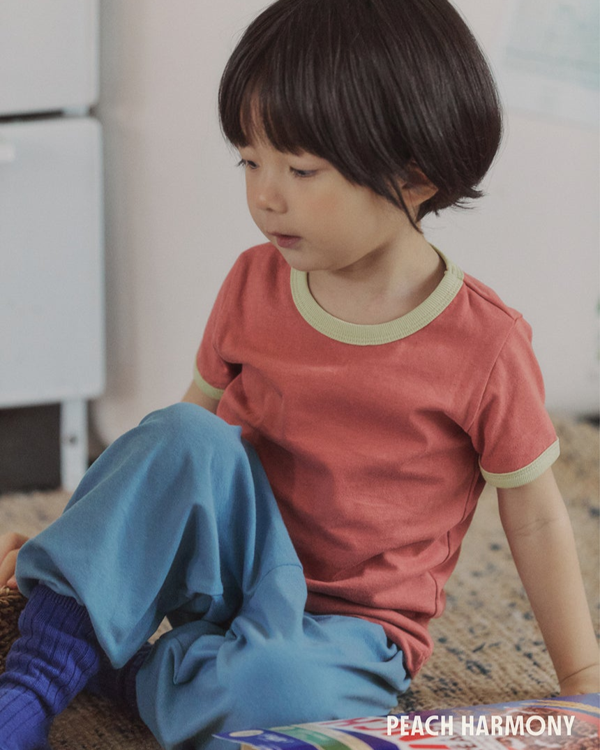 Spring Supima Cotton Color PJ Set (Jogger Fit / Short Sleeve)