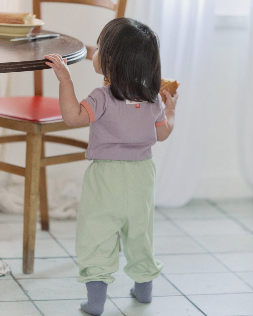 Spring Supima Cotton Color PJ Set (Jogger Fit / Short Sleeve)