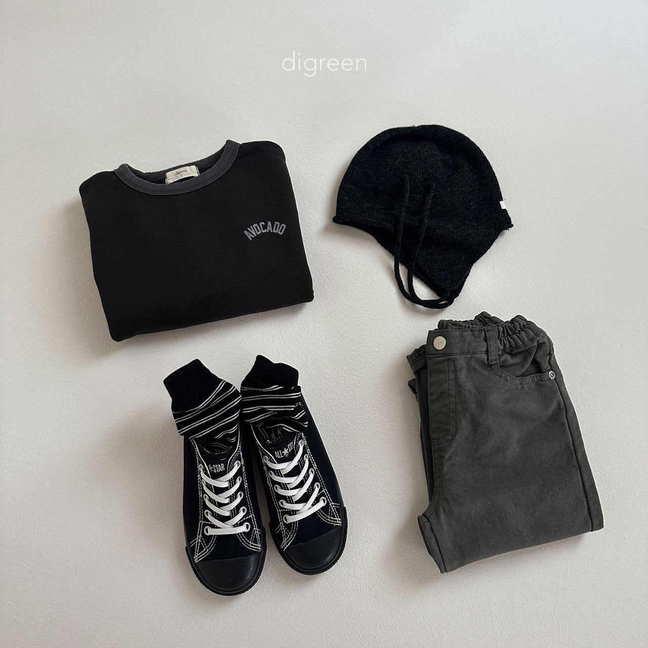 Together Socks Black (4pcs)