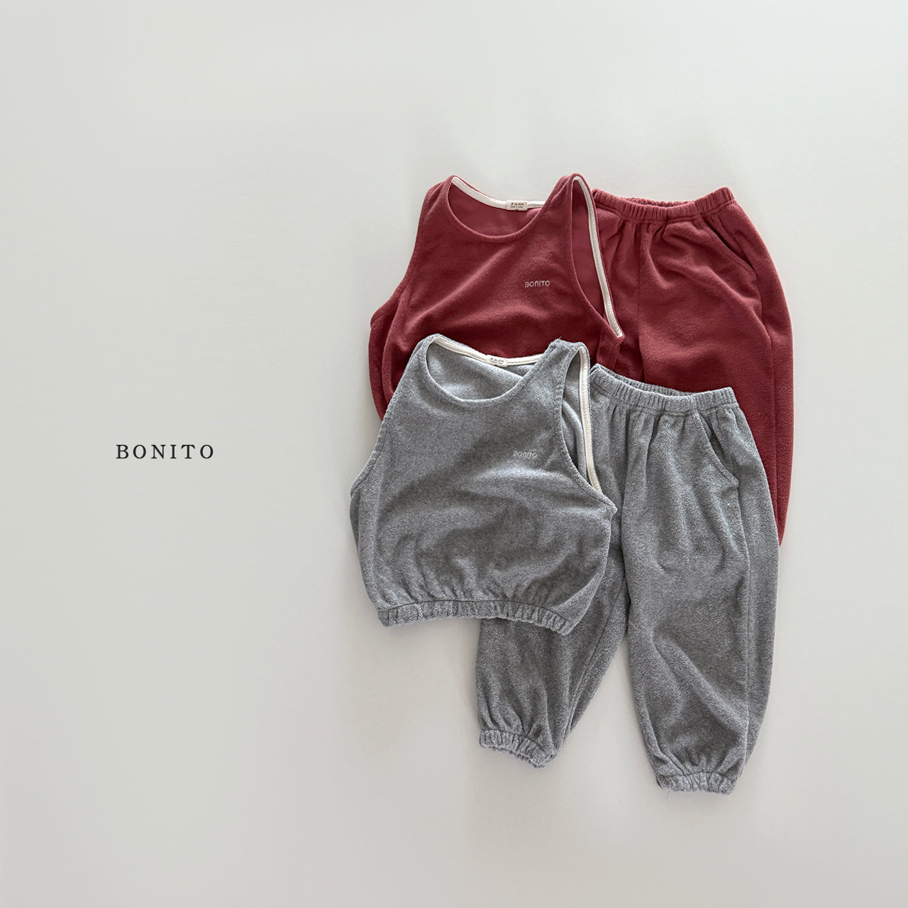 Terry Vest Set