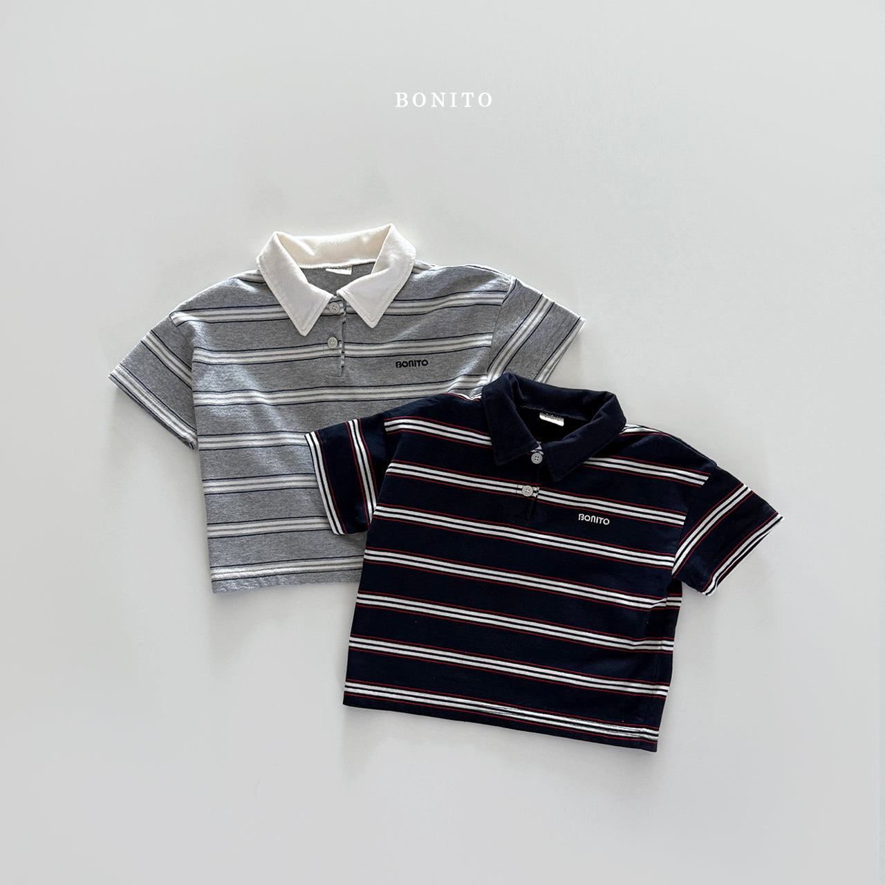Stripe Collar Shirt