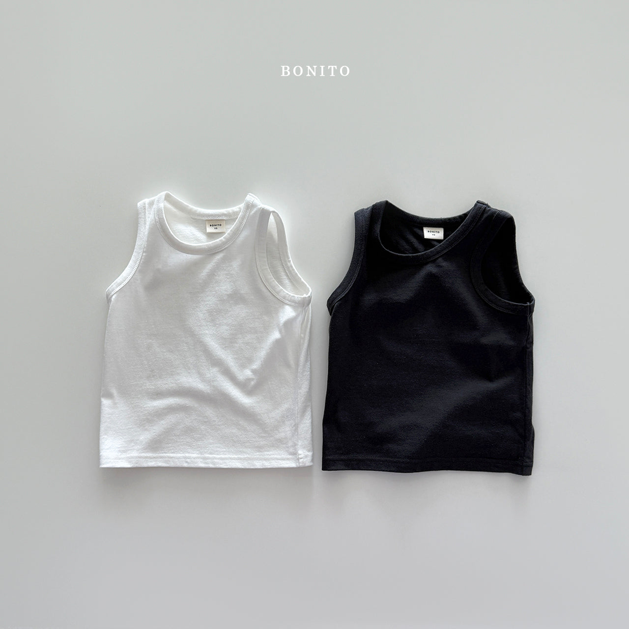 1+1 Sleveless T-shirt (2pcs)