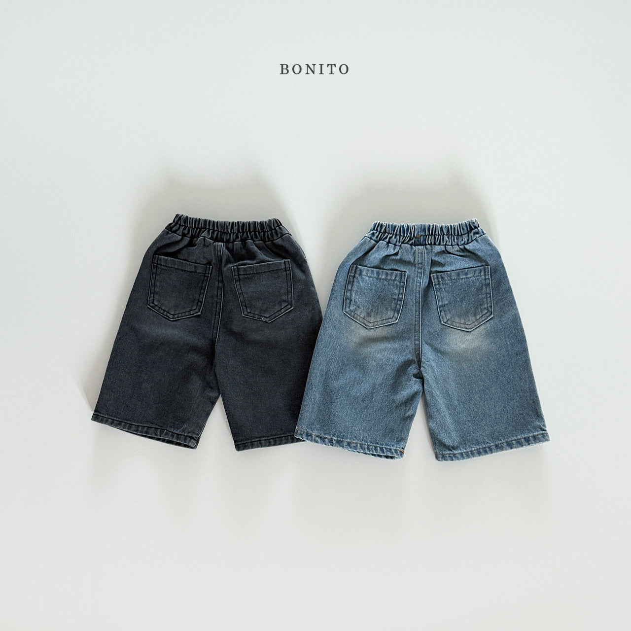 Bermuda Mid-length Denim Pants