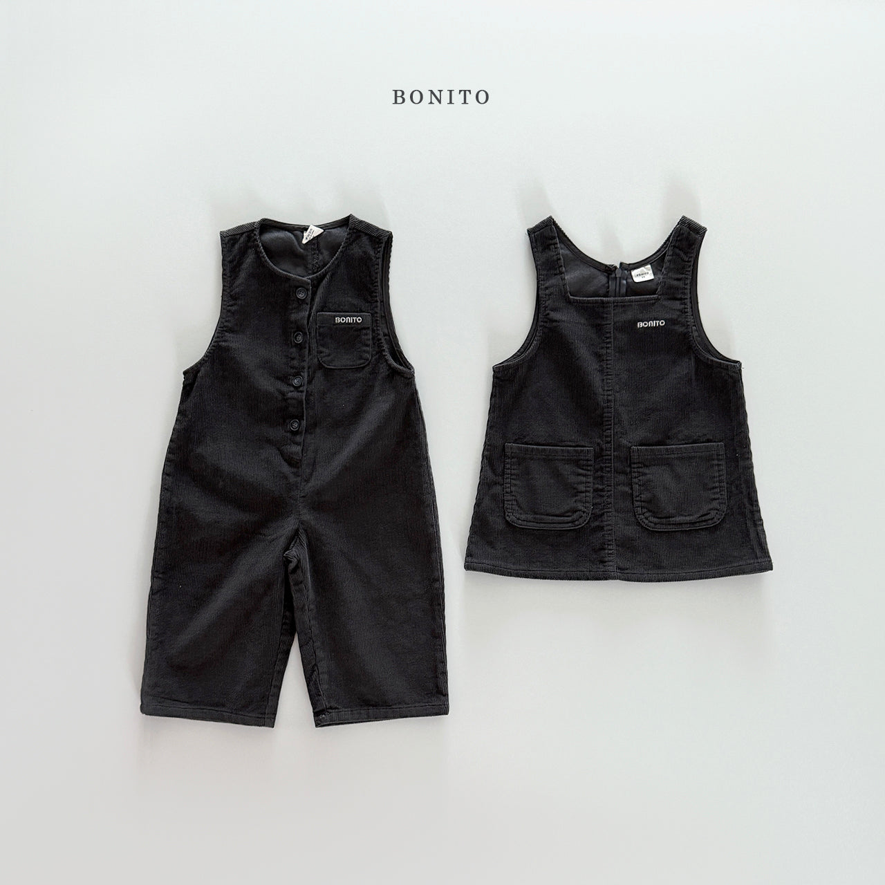 Corduroy Overall Dress