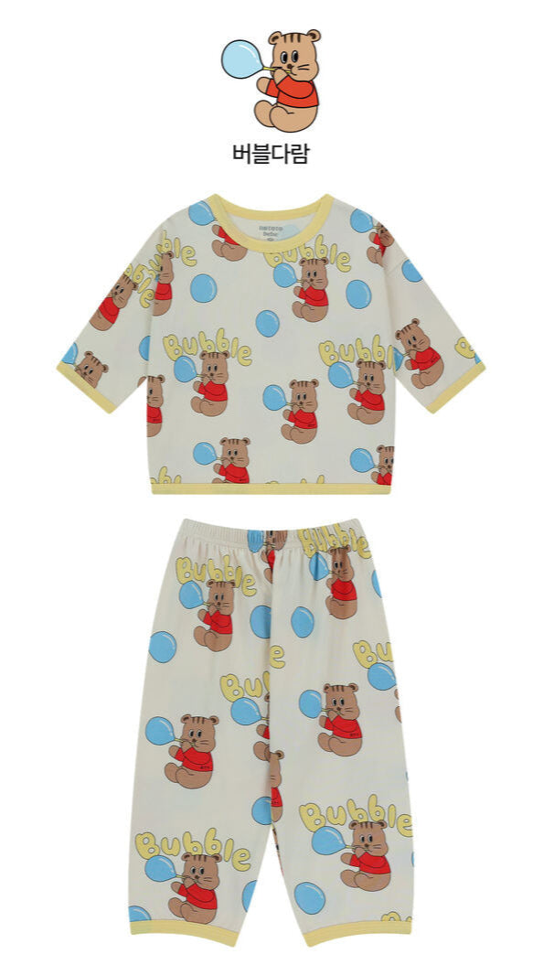 Floral Loose Fit PJ Set