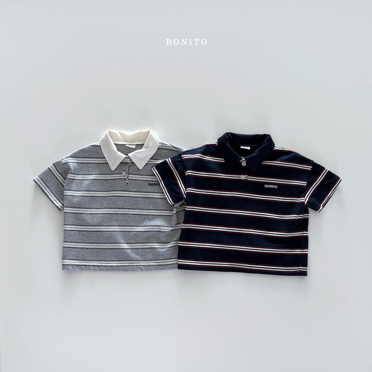 Stripe Collar Shirt