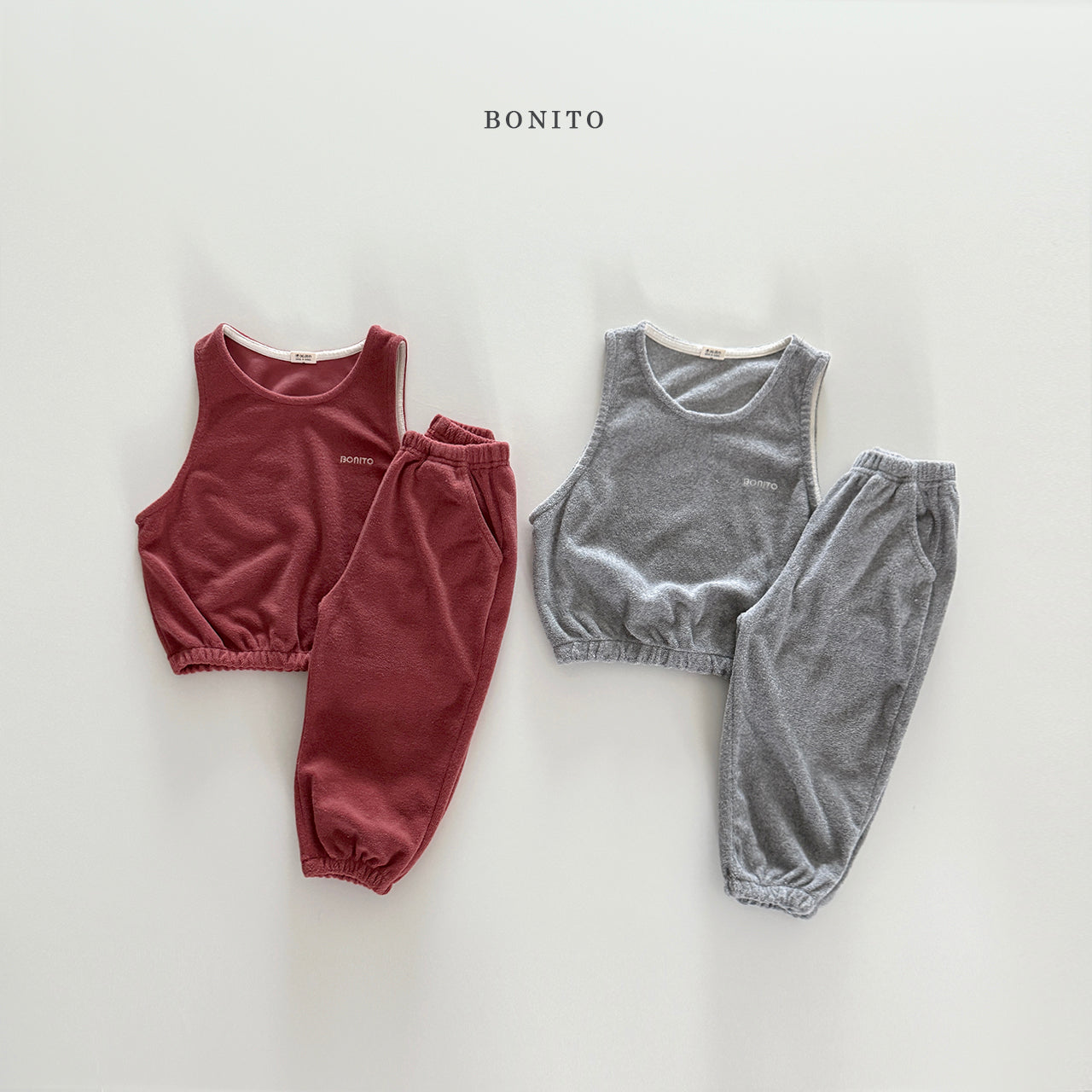 Terry Vest Set