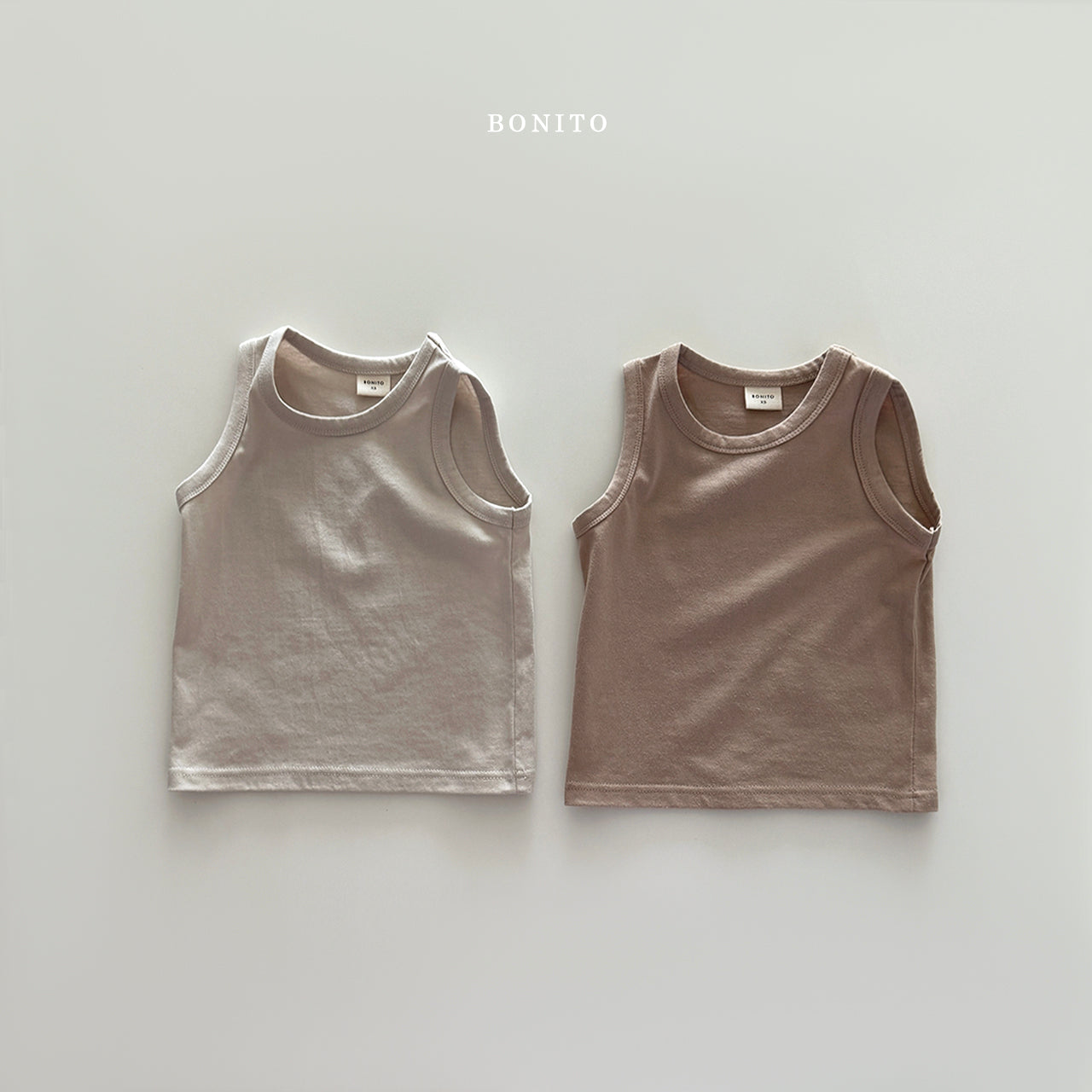 1+1 Sleveless T-shirt (2pcs)