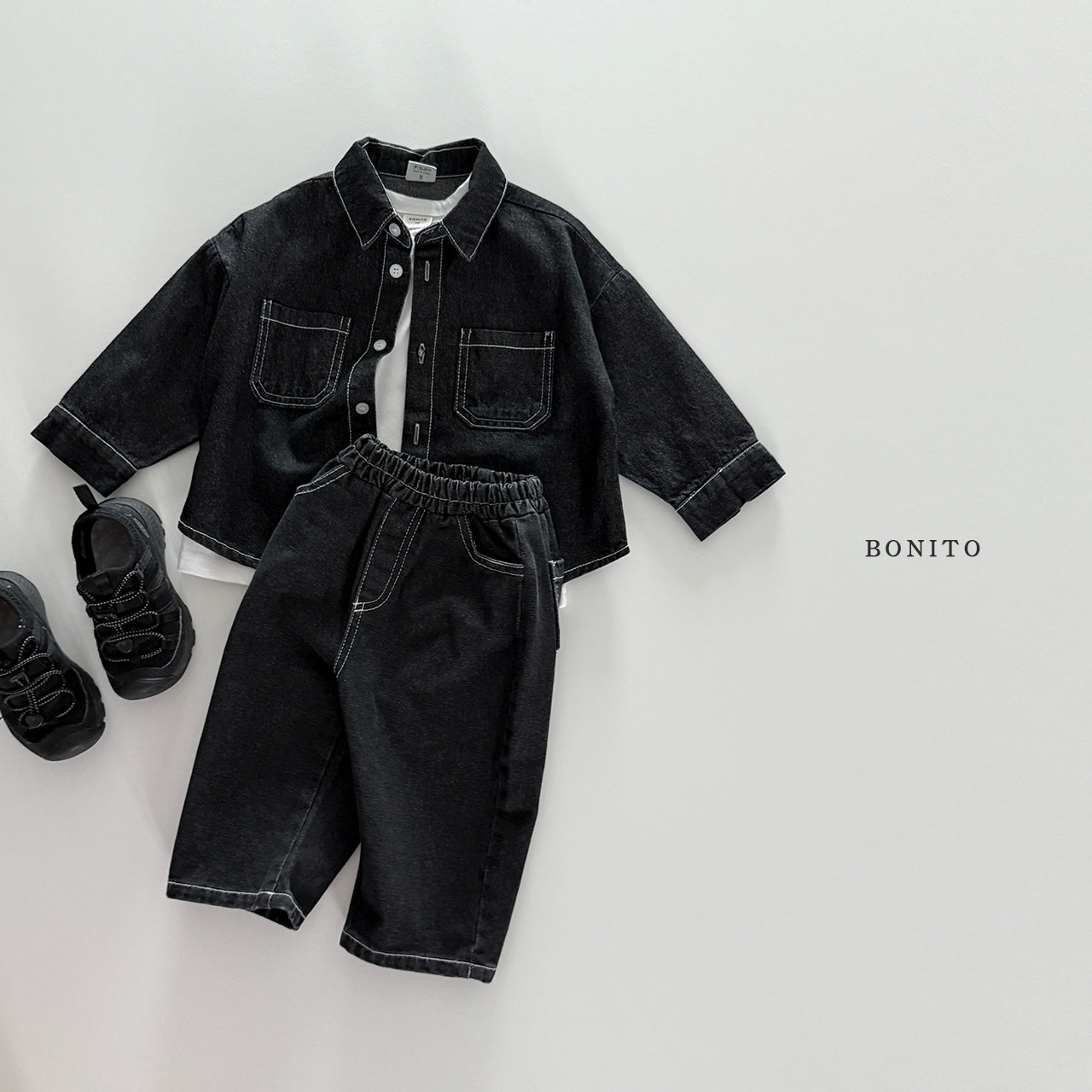 Denim Stitch Shirt