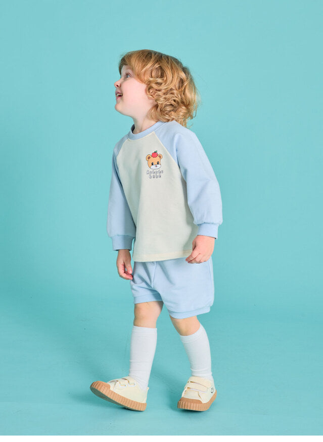 Floral Raglan Short Set