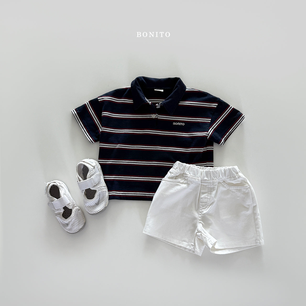Stripe Collar Shirt