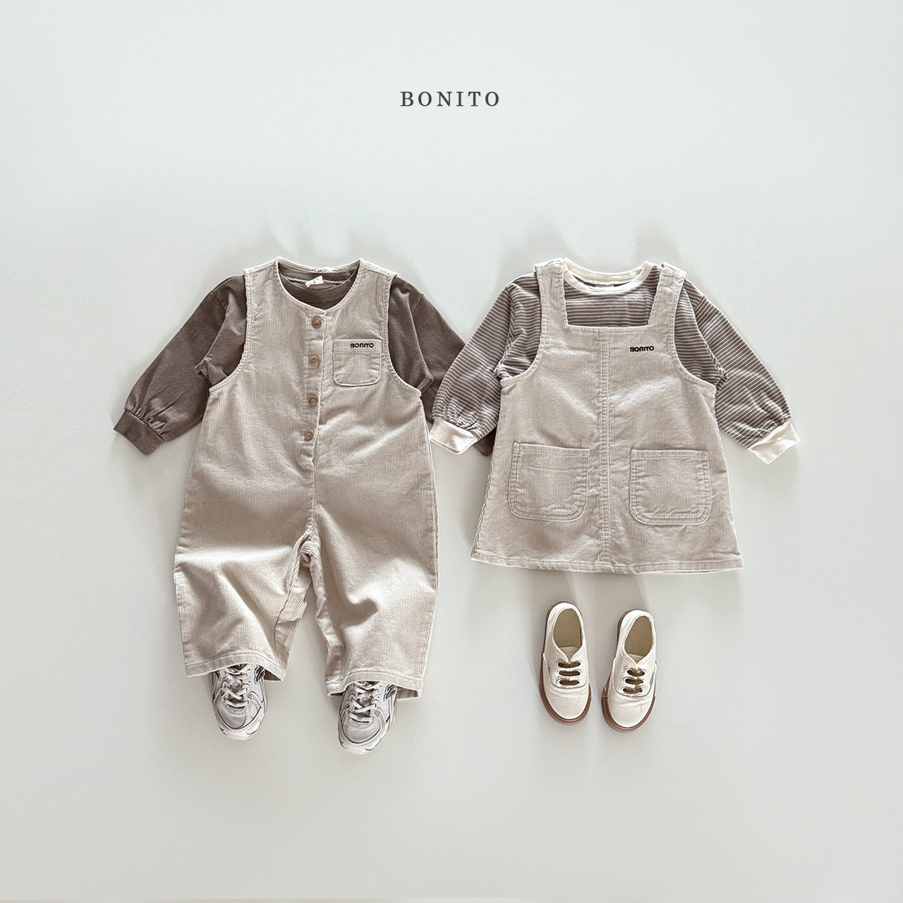 Corduroy Overall Dress