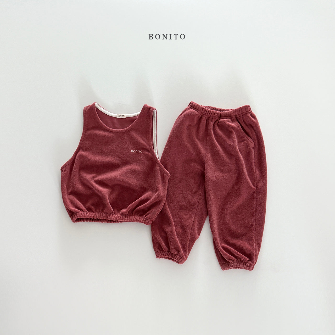 Terry Vest Set