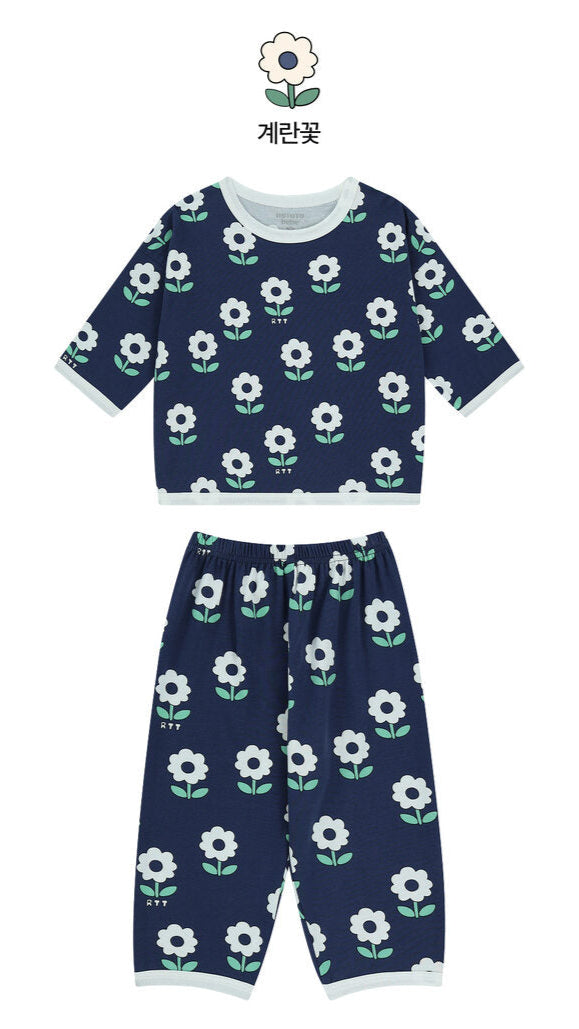 Floral Loose Fit PJ Set