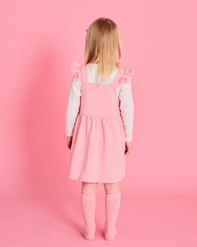 Floral Pinafore Dress