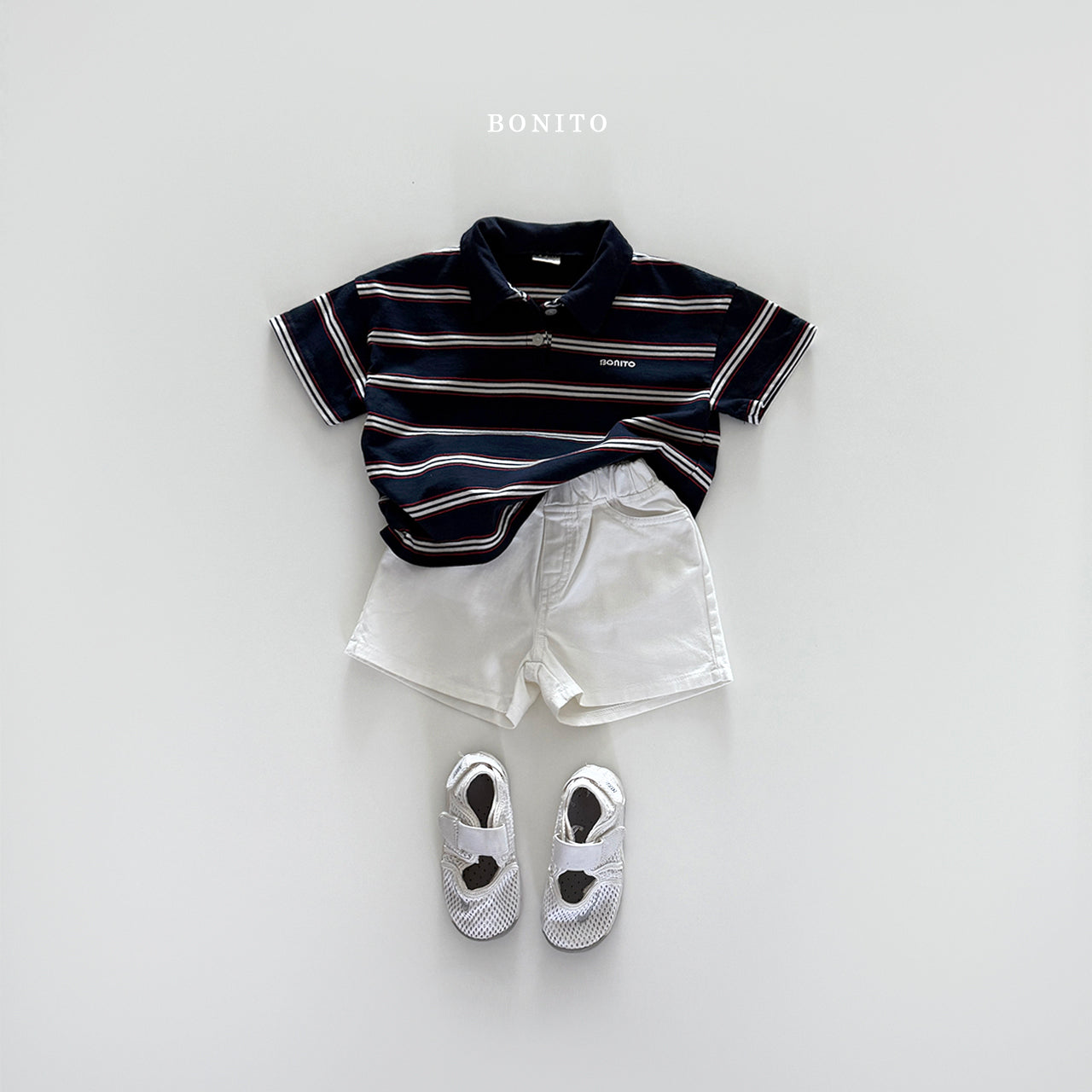 Stripe Collar Shirt