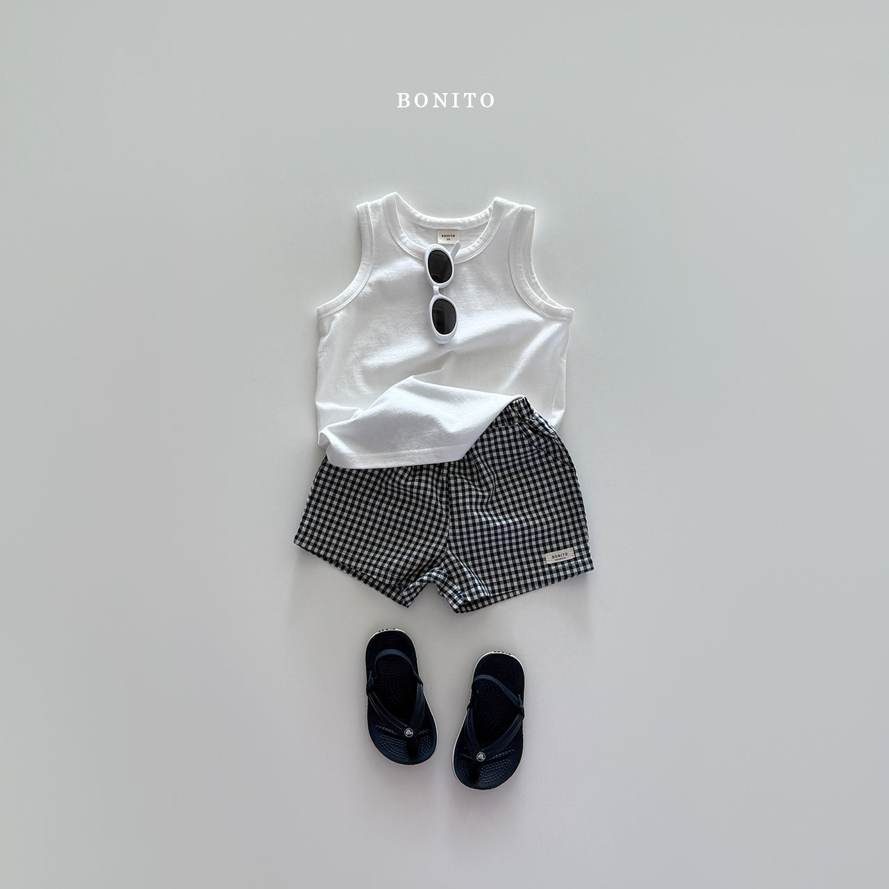 1+1 Sleveless T-shirt (2pcs)