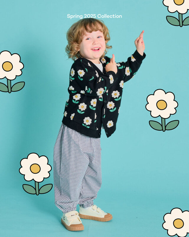 Floral V-neck Cardigan