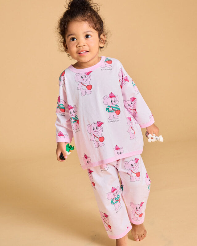 Floral Loose Fit PJ Set