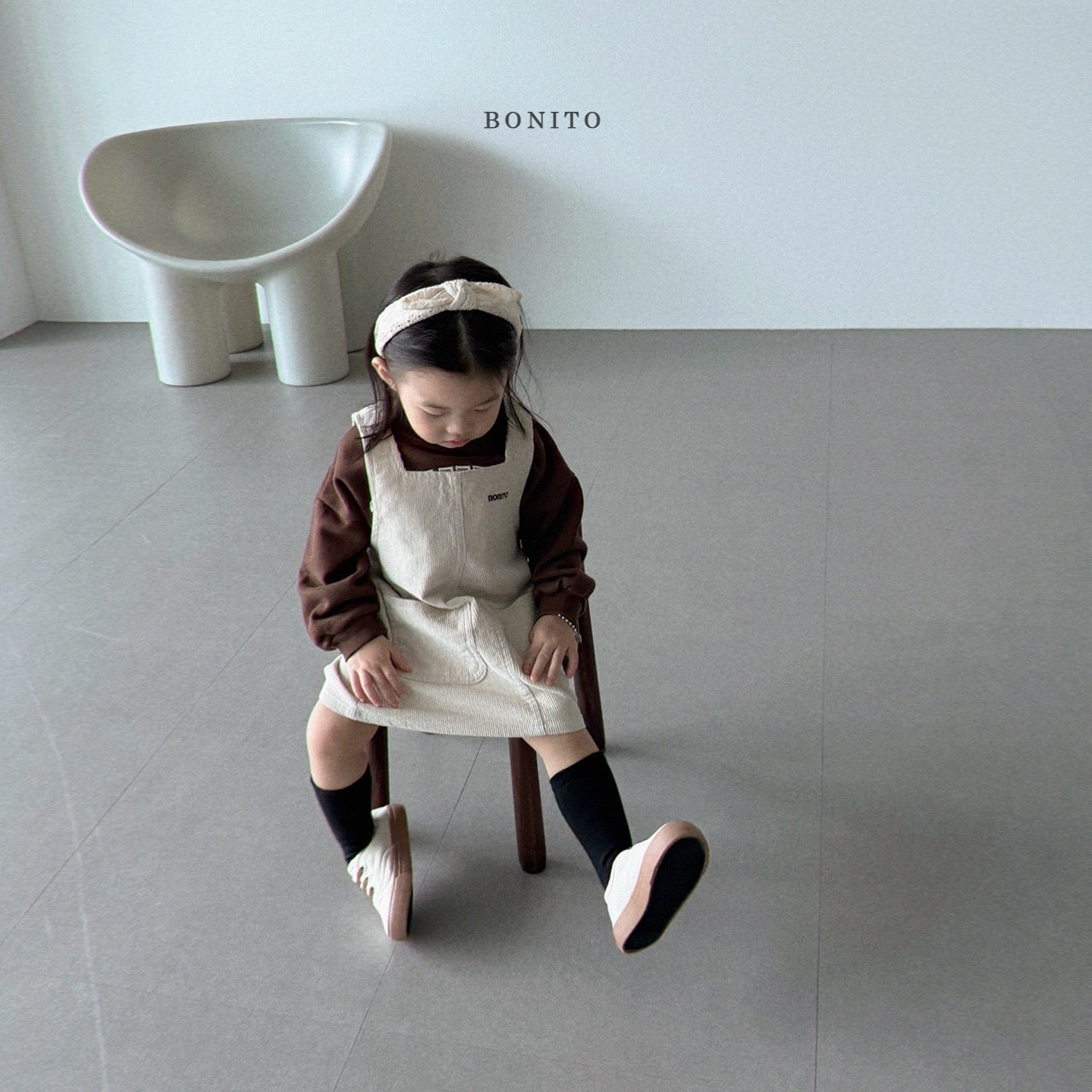Corduroy Overall Dress