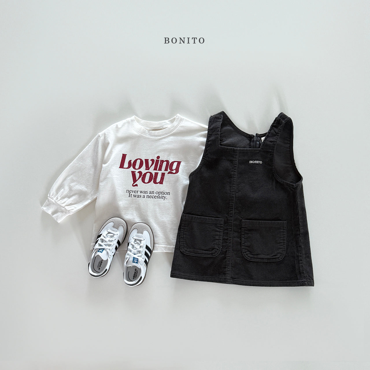 Corduroy Overall Dress
