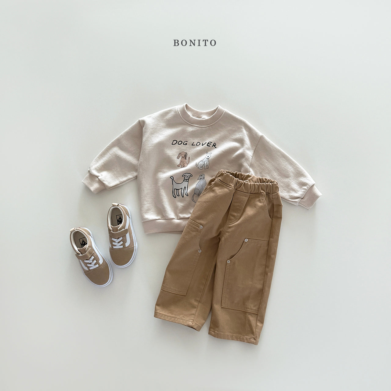 Point Big Pocket Denim Pants