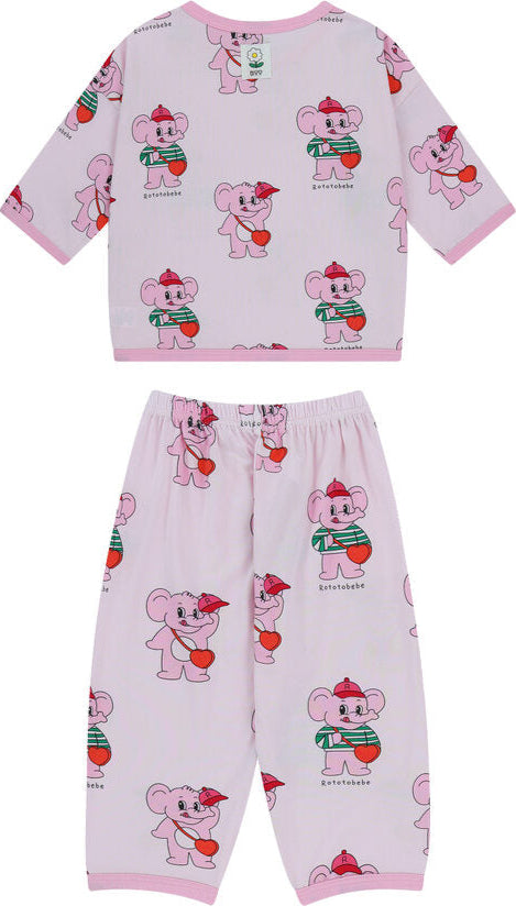 Floral Loose Fit PJ Set