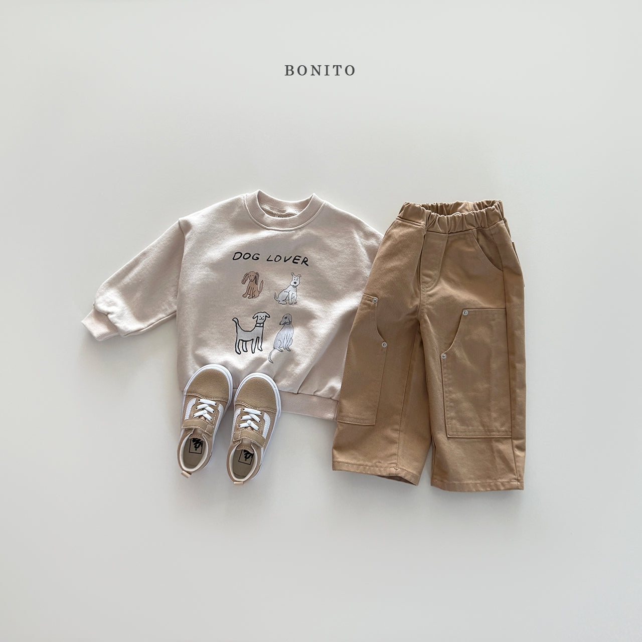 Point Big Pocket Denim Pants