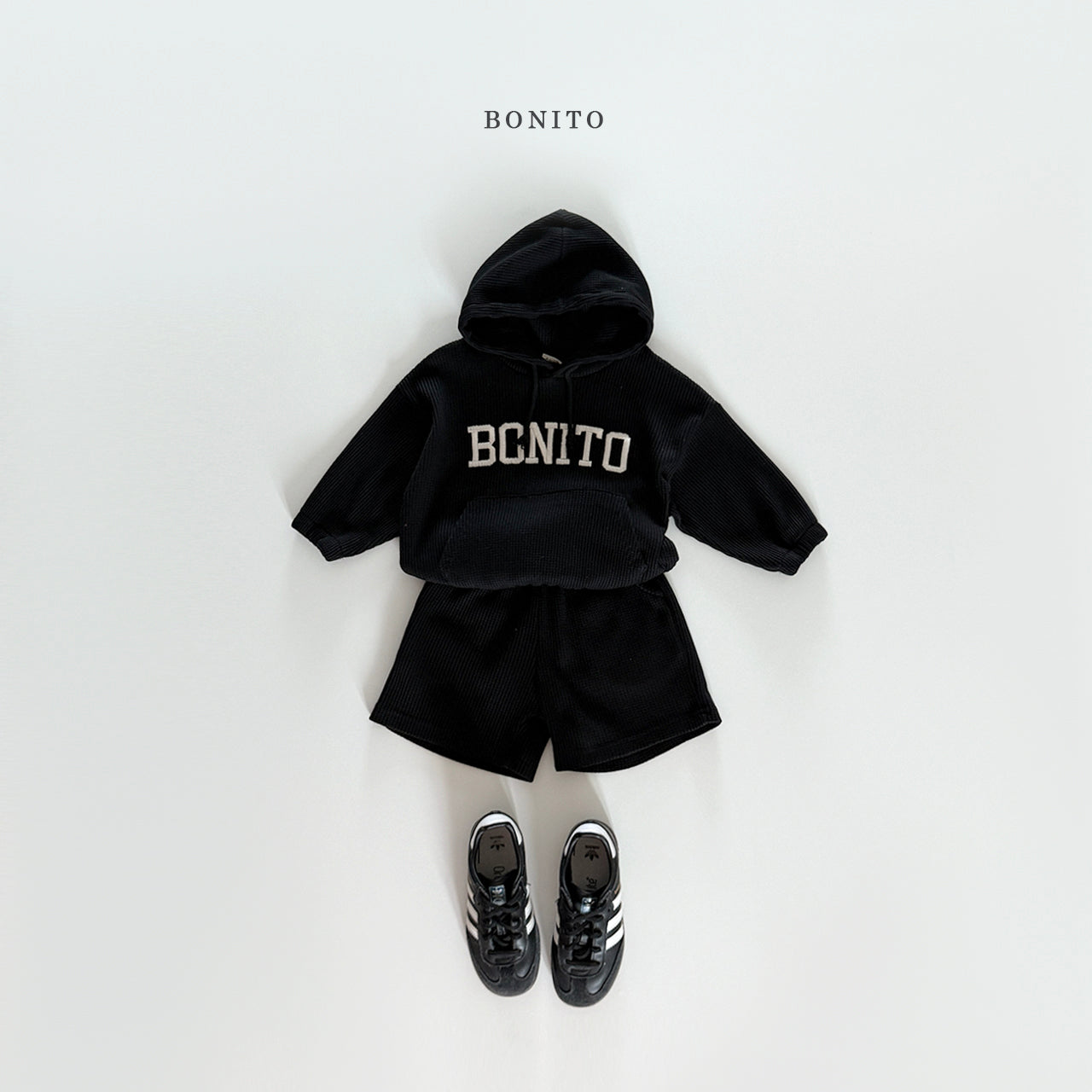 Bonito Waffle Hoodie Set